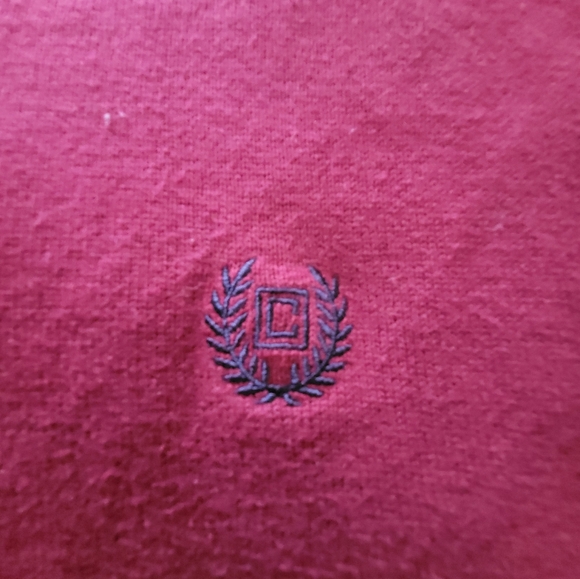 CHAPS XL BURGENDY RED SWEATER VEST - Picture 3 of 4